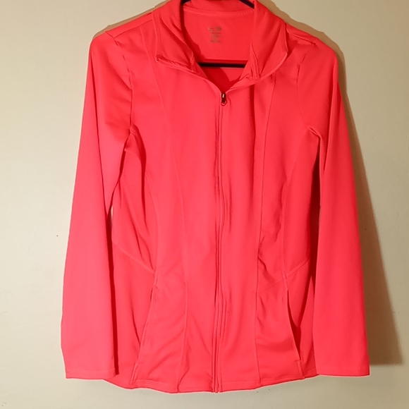 Women's Champion Duo Dry Athletic Zip Up Sweater Jacket Pink Size Small. - Picture 1 of 5
